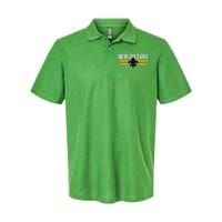 New Orleans Fleurdelis Fleurdelys Lily Icon New Orlean Softstyle Adult Sport Polo