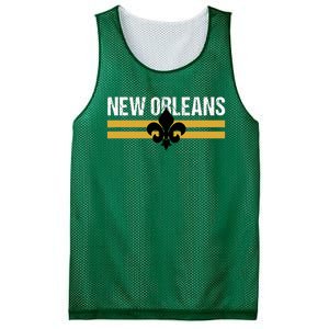 New Orleans Fleurdelis Fleurdelys Lily Icon New Orlean Mesh Reversible Basketball Jersey Tank