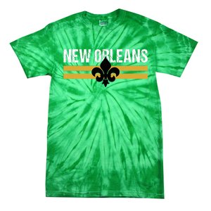 New Orleans Fleurdelis Fleurdelys Lily Icon New Orlean Tie-Dye T-Shirt