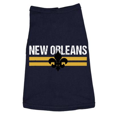 New Orleans Fleurdelis Fleurdelys Lily Icon New Orlean Doggie Tank