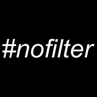 #nofilter Zip Tote Bag