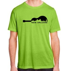 New Orleans Guitar Skyline Adult ChromaSoft Performance T-Shirt