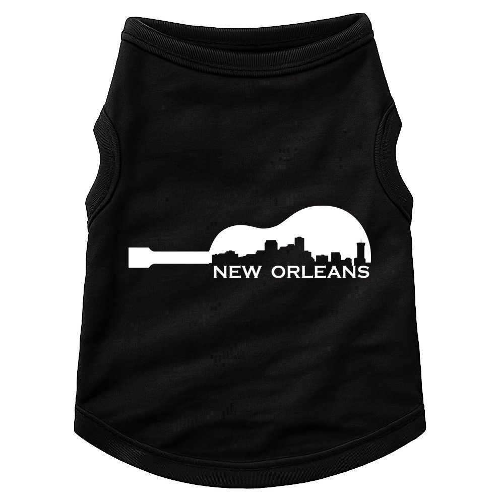 New Orleans Guitar Skyline Doggie Tank
