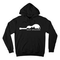 New Orleans Guitar Skyline Tall Hoodie