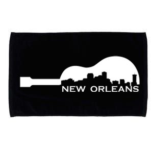 New Orleans Guitar Skyline Microfiber Hand Towel