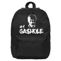 Number One Gashole Funny Joe Biden 16 in Basic Backpack