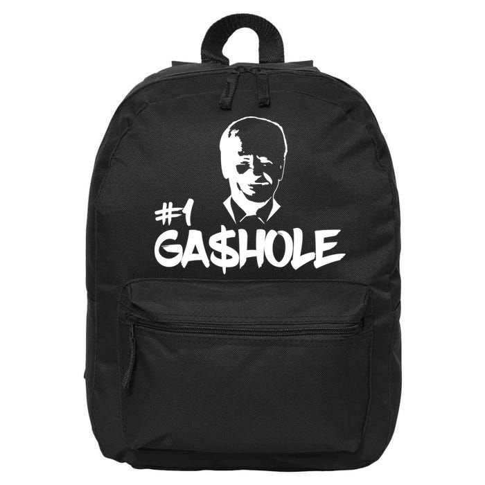 Number One Gashole Funny Joe Biden 16 in Basic Backpack