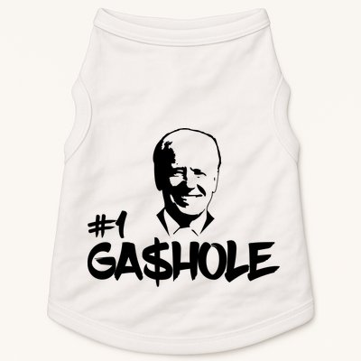 Number One Gashole Funny Joe Biden Doggie Tank