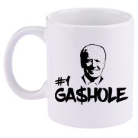 Number One Gashole Funny Joe Biden 11oz C Handle Ceramic Mug