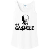 Number One Gashole Funny Joe Biden Ladies Essential Tank