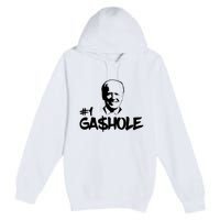 Number One Gashole Funny Joe Biden Premium Pullover Hoodie