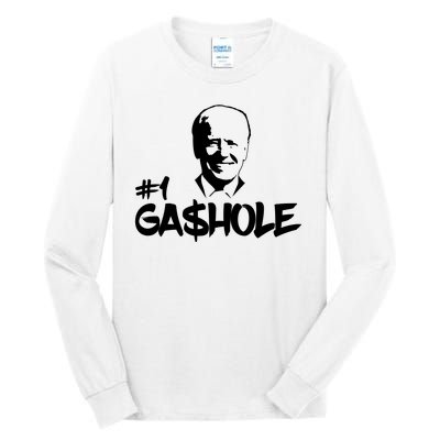 Number One Gashole Funny Joe Biden Tall Long Sleeve T-Shirt