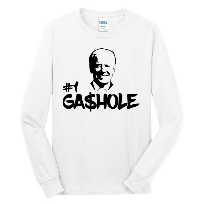 Number One Gashole Funny Joe Biden Tall Long Sleeve T-Shirt