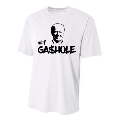 Number One Gashole Funny Joe Biden Performance Sprint T-Shirt