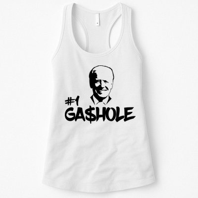 Number One Gashole Funny Joe Biden Womens Tank Top
