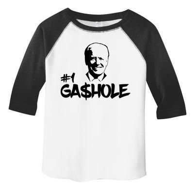 Number One Gashole Funny Joe Biden Toddler Fine Jersey T-Shirt