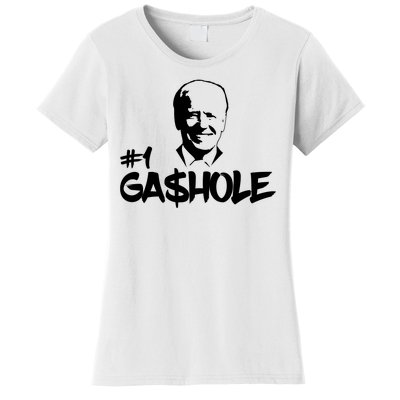 Number One Gashole Funny Joe Biden Women's T-Shirt