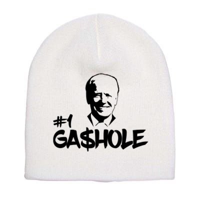 Number One Gashole Funny Joe Biden Short Acrylic Beanie