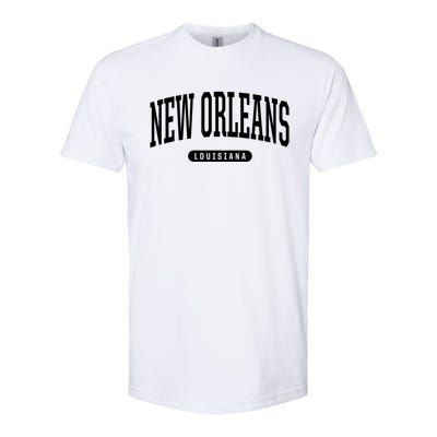 New Orleans Gift College University Style La Us Softstyle® CVC T-Shirt