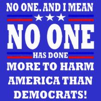 No One Has Done More To Harm America Than Democrats 16 in Basic Backpack