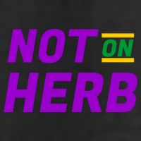Not On Herb Funny Meme 25L Jumbo Tote