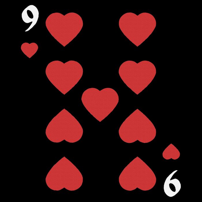 Nine Of Hearts Deck Of Cards Halloween Group Costume 16 in Basic Backpack