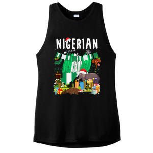 Nigeria Outfit Idea For & Novelty Nigerian Christmas Ladies PosiCharge Tri-Blend Wicking Tank