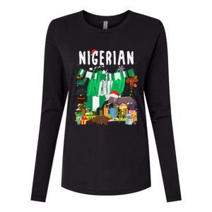 Nigeria Outfit Idea For & Novelty Nigerian Christmas Womens Cotton Relaxed Long Sleeve T-Shirt