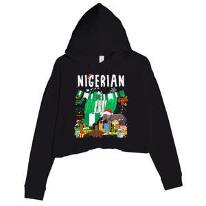 Nigeria Outfit Idea For & Novelty Nigerian Christmas Crop Fleece Hoodie