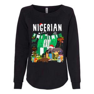 Nigeria Outfit Idea For & Novelty Nigerian Christmas Womens California Wash Sweatshirt