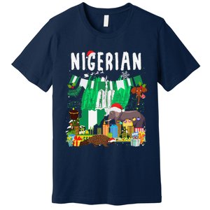 Nigeria Outfit Idea For & Novelty Nigerian Christmas Premium T-Shirt