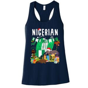 Nigeria Outfit Idea For & Novelty Nigerian Christmas Women's Racerback Tank