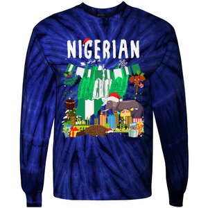 Nigeria Outfit Idea For & Novelty Nigerian Christmas Tie-Dye Long Sleeve Shirt