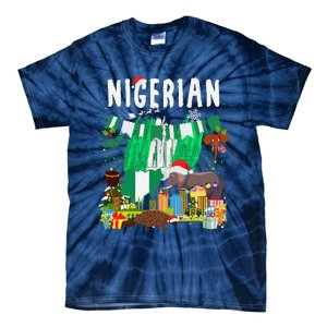 Nigeria Outfit Idea For & Novelty Nigerian Christmas Tie-Dye T-Shirt