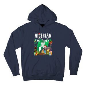 Nigeria Outfit Idea For & Novelty Nigerian Christmas Tall Hoodie