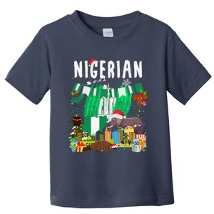 Nigeria Outfit Idea For & Novelty Nigerian Christmas Toddler T-Shirt