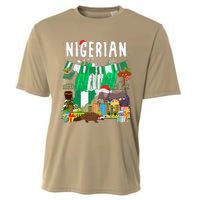 Nigeria Outfit Idea For & Novelty Nigerian Christmas Cooling Performance Crew T-Shirt