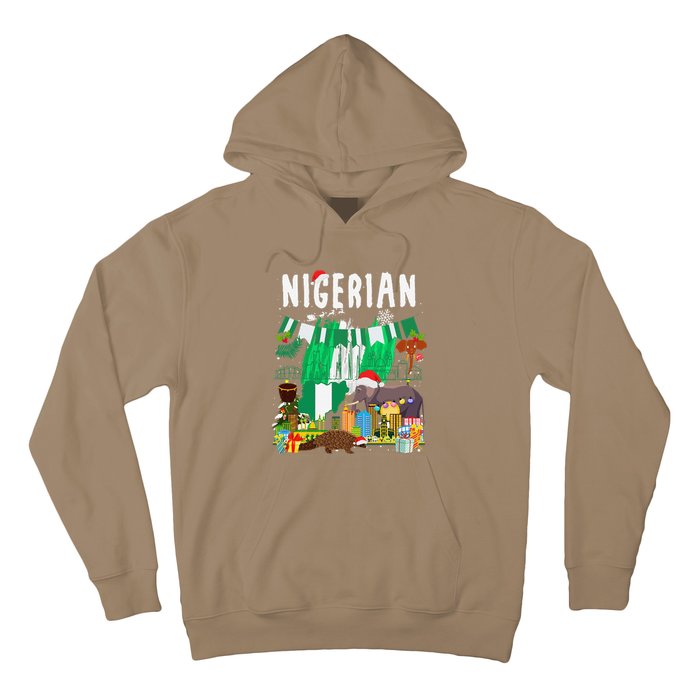 Nigeria Outfit Idea For & Novelty Nigerian Christmas Hoodie