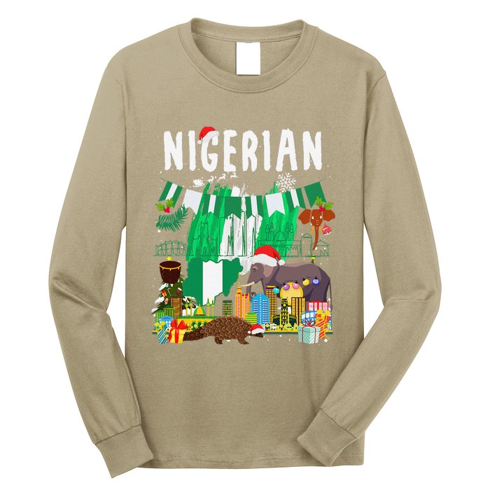 Nigeria Outfit Idea For & Novelty Nigerian Christmas Long Sleeve Shirt