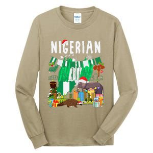 Nigeria Outfit Idea For & Novelty Nigerian Christmas Tall Long Sleeve T-Shirt