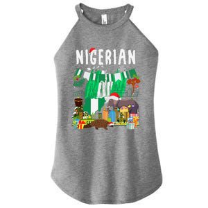 Nigeria Outfit Idea For & Novelty Nigerian Christmas Women's Perfect Tri Rocker Tank