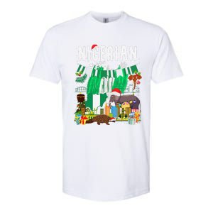 Nigeria Outfit Idea For & Novelty Nigerian Christmas Softstyle CVC T-Shirt