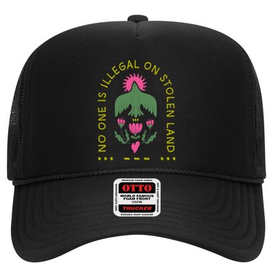 No One Is Illegal On Stolen Land Trucker Hat