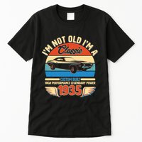 Not Old Im A Classic 1935 Car Lovers 90th Birthday Tall T-Shirt