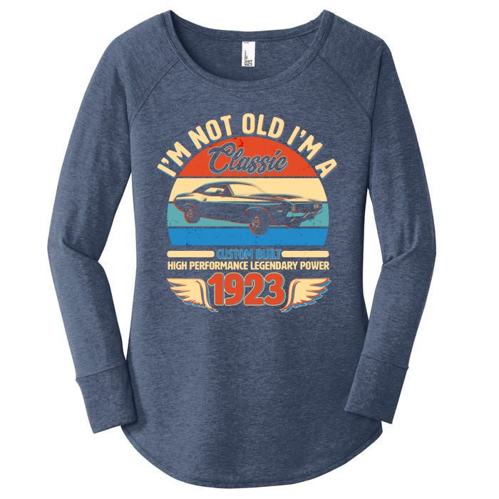 Not Old I'm A Classic 1923 Car Lovers 100th Birthday Women's Perfect Tri Tunic Long Sleeve Shirt