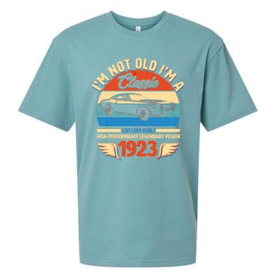 Not Old I'm A Classic 1923 Car Lovers 100th Birthday Sueded Cloud Jersey T-Shirt