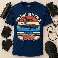Not Old I'm A Classic 1933 Car Lovers 90th Birthday Cooling Performance Crew T-Shirt
