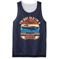 Not Old I'm A Classic 1933 Car Lovers 90th Birthday Mesh Reversible Basketball Jersey Tank