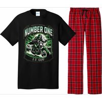 Number One I.T. Guy 1 Skeleton Biker Edition Pajama Set