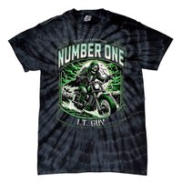 Number One I.T. Guy 1 Skeleton Biker Edition Tie-Dye T-Shirt